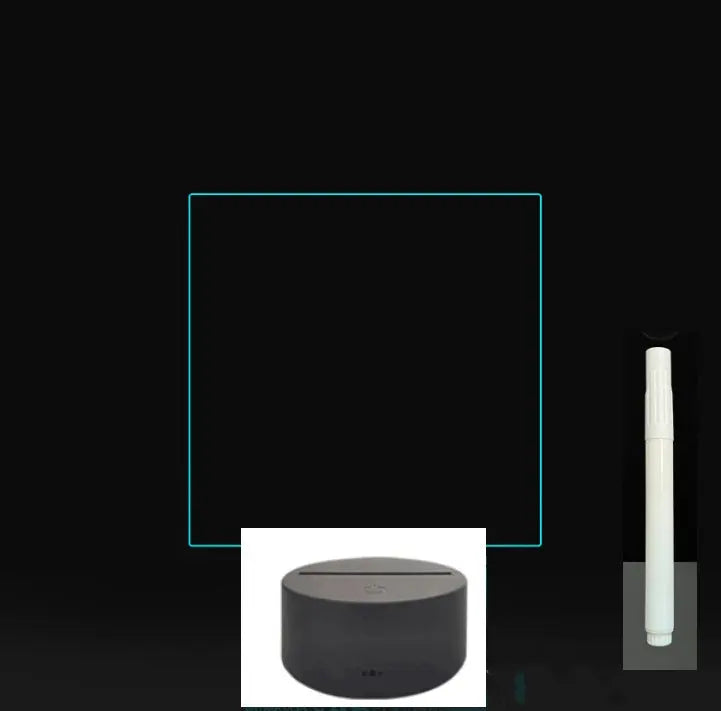 3D Acrylic Board Handwriting Message Board LED Light null