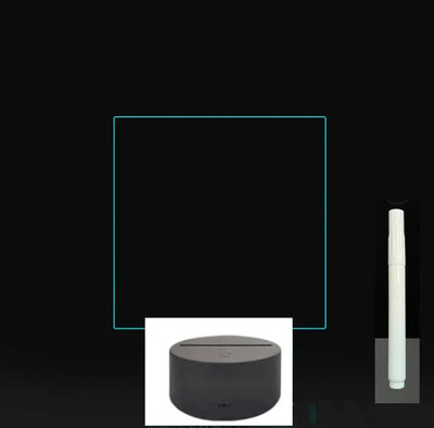 3D Acrylic Board Handwriting Message Board LED Light null