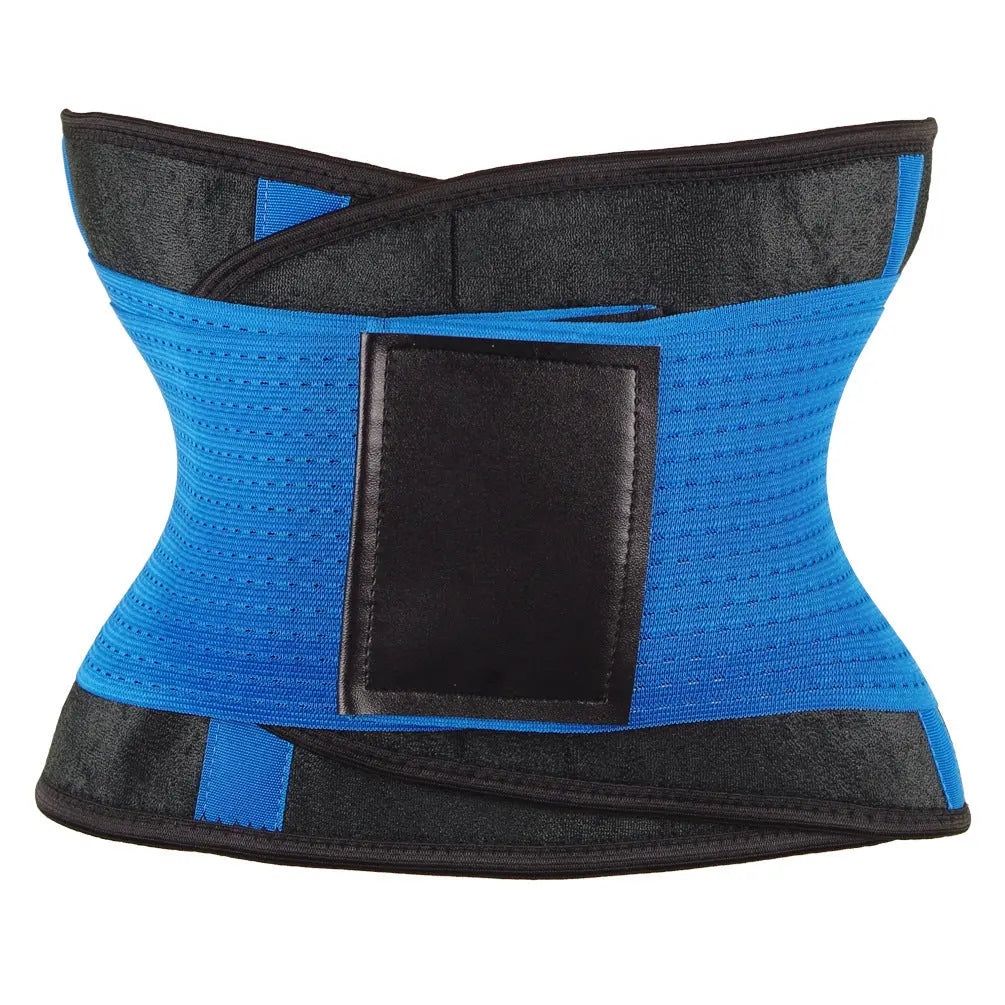 Waist Trimmer Belt Body Shaper Abdominal Trainer Weight Loss Fat Burning Straps null