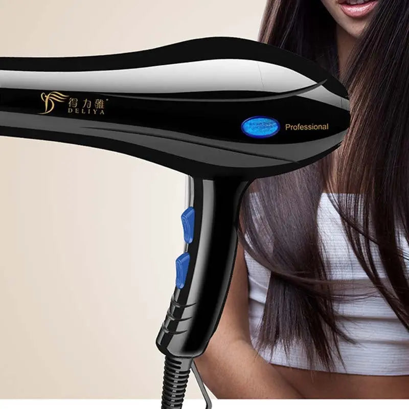 Home Hairdressing High-Power Blue Light Negative Ion Hair Dryer null