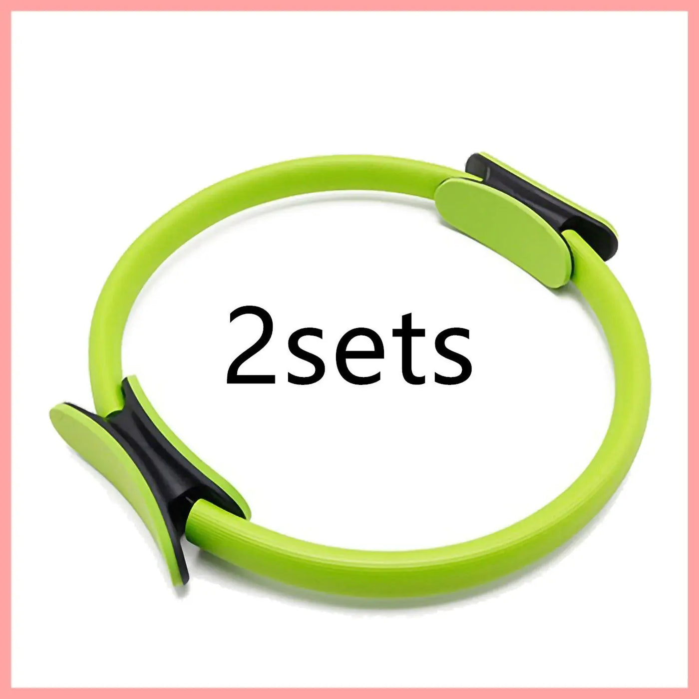 Yoga Fitness Pilates Ring Women Girls Circle Magic Dual Exercise Home Gym Workout Sports Lose Weight Body Resistance null
