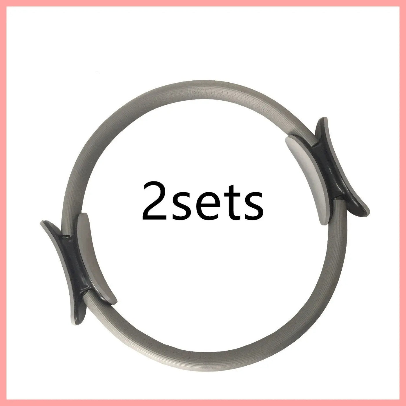 Yoga Fitness Pilates Ring Women Girls Circle Magic Dual Exercise Home Gym Workout Sports Lose Weight Body Resistance null