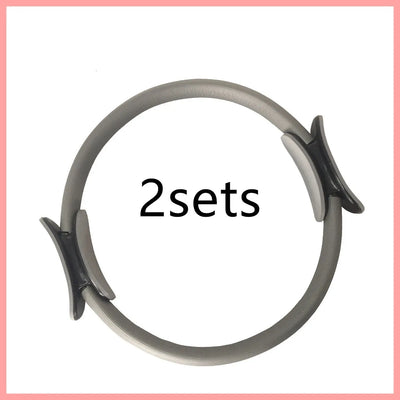 Yoga Fitness Pilates Ring Women Girls Circle Magic Dual Exercise Home Gym Workout Sports Lose Weight Body Resistance null