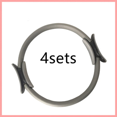 Yoga Fitness Pilates Ring Women Girls Circle Magic Dual Exercise Home Gym Workout Sports Lose Weight Body Resistance null