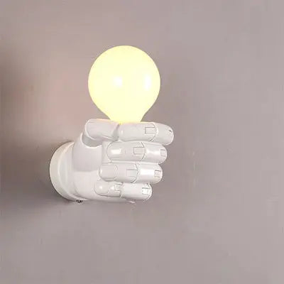 Creative Fist Wall Lamp Bar Table Restaurant Corridor Aisle Background Decoration null