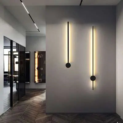 Creative Led Long Strip Wall Light null