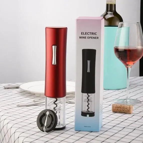 Electric Wine Opener Automatic Electric Wine Bottle Corkscrew Opener. null