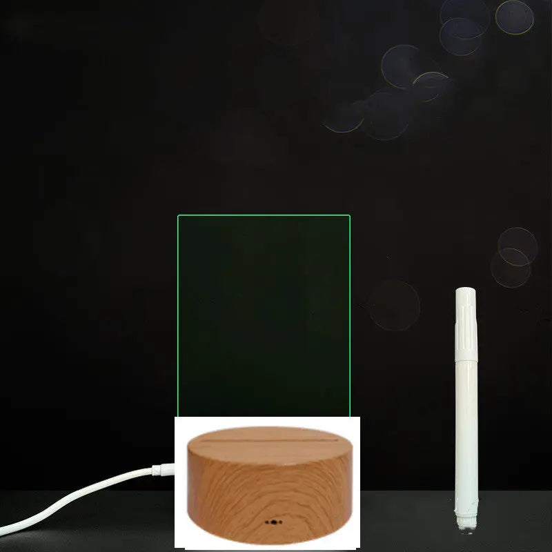 3D Acrylic Board Handwriting Message Board LED Light null