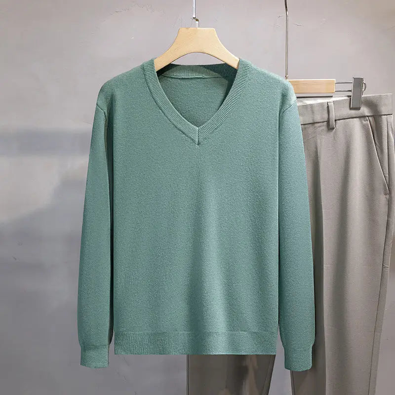 Men's Pullover Long Sleeve Fashion Bottoming Shirt Top null