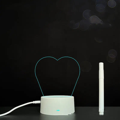 3D Acrylic Board Handwriting Message Board LED Light null