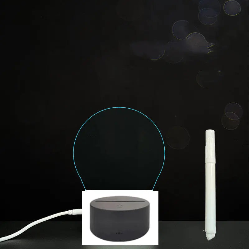 3D Acrylic Board Handwriting Message Board LED Light null