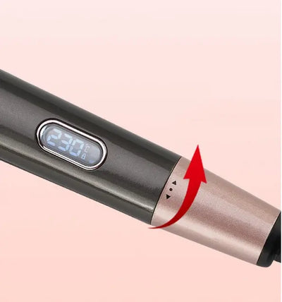 2 In1 Professional Hair Straightener Hair Crimper Dry/Wet Hair Straightening Curling Comb null