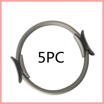 Yoga Fitness Pilates Ring Women Girls Circle Magic Dual Exercise Home Gym Workout Sports Lose Weight Body Resistance null