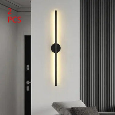 Creative Led Long Strip Wall Light null