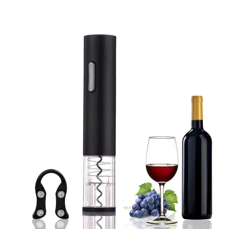 Electric Wine Opener Automatic Electric Wine Bottle Corkscrew Opener. null