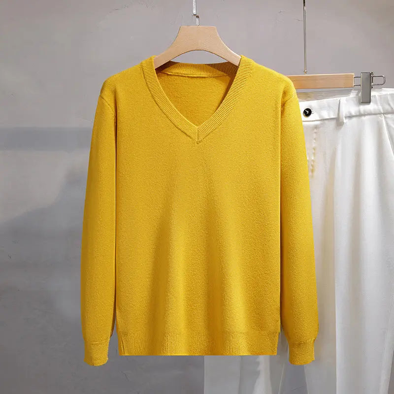 Men's Pullover Long Sleeve Fashion Bottoming Shirt Top null