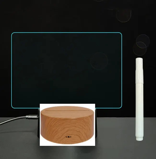 3D Acrylic Board Handwriting Message Board LED Light null