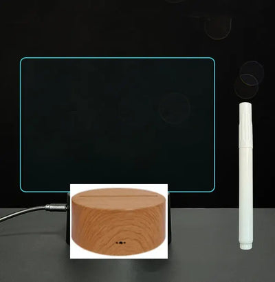 3D Acrylic Board Handwriting Message Board LED Light null