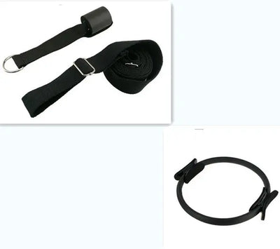 Yoga Fitness Pilates Ring Women Girls Circle Magic Dual Exercise Home Gym Workout Sports Lose Weight Body Resistance null
