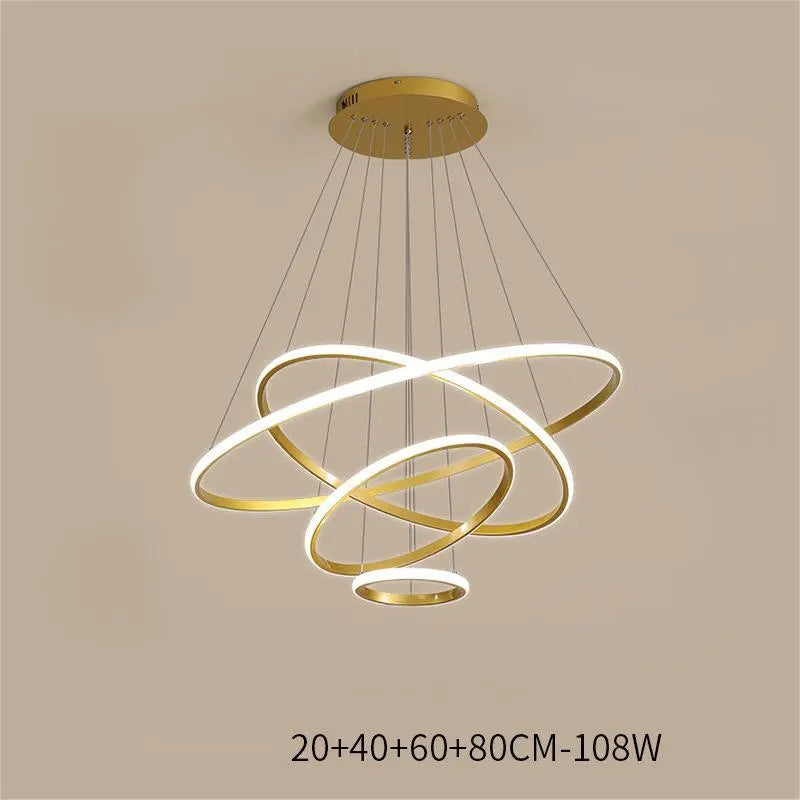Living Room Chandelier Dining Room Lamp Intelligent Simple Household Chandelier null