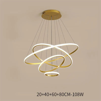 Living Room Chandelier Dining Room Lamp Intelligent Simple Household Chandelier null
