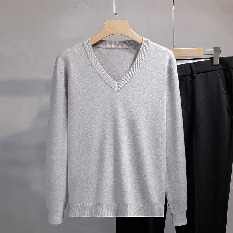 Men's Pullover Long Sleeve Fashion Bottoming Shirt Top null
