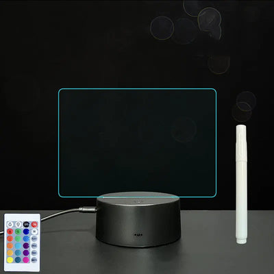 3D Acrylic Board Handwriting Message Board LED Light null