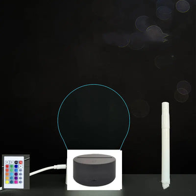 3D Acrylic Board Handwriting Message Board LED Light null