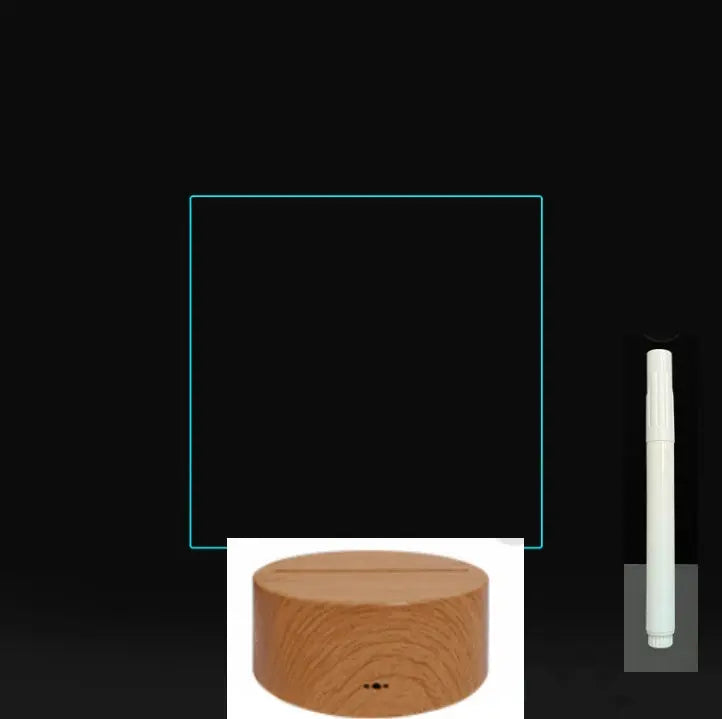 3D Acrylic Board Handwriting Message Board LED Light null