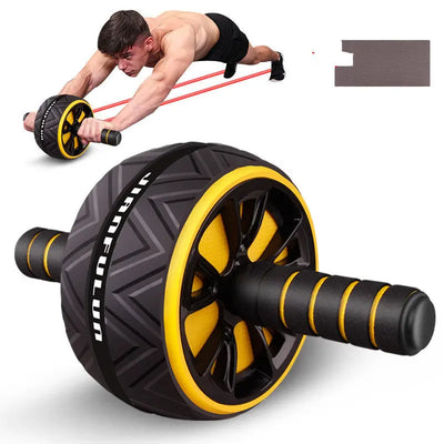 Abdominal Muscle Mute Abdominal Fitness Device Exercise Fitness Weight Loss Fitness Wheel For Men And Women null