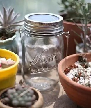 Solar Mason Jar  Light Decoration Mason Jar Light Outdoor Hanging Light Mason Jar Light String null
