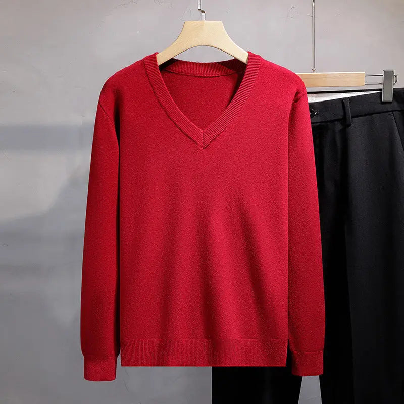 Men's Pullover Long Sleeve Fashion Bottoming Shirt Top null