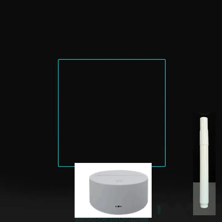 3D Acrylic Board Handwriting Message Board LED Light null