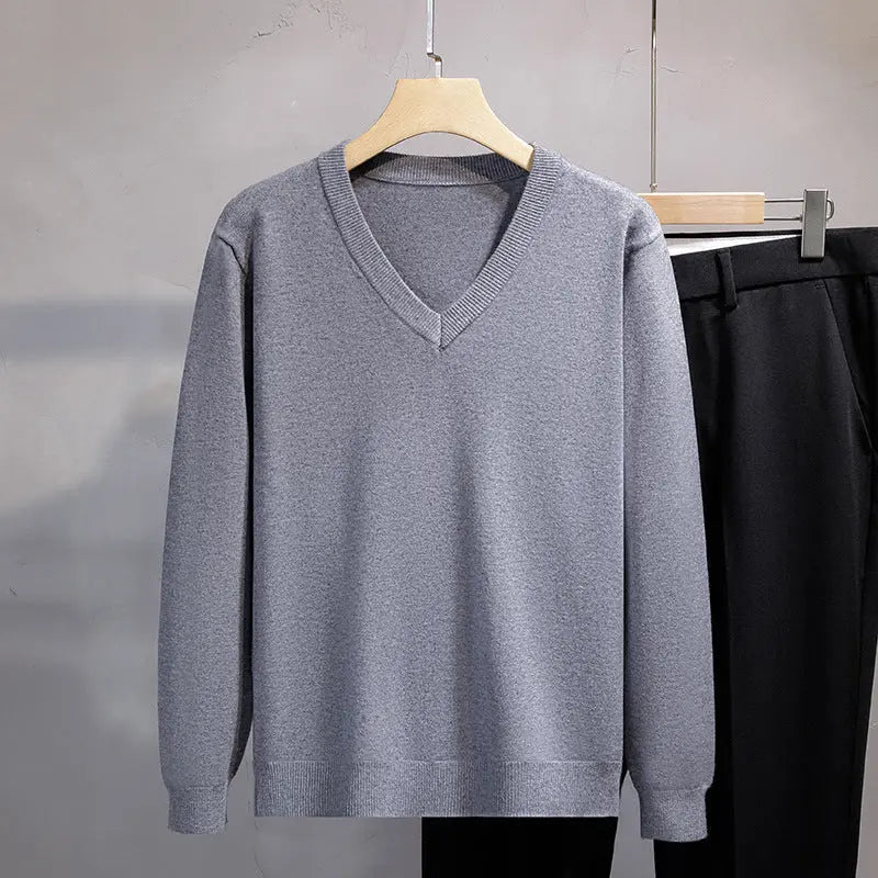 Men's Pullover Long Sleeve Fashion Bottoming Shirt Top null