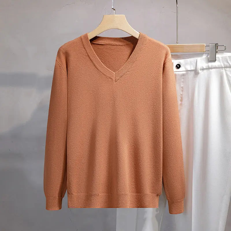 Men's Pullover Long Sleeve Fashion Bottoming Shirt Top null